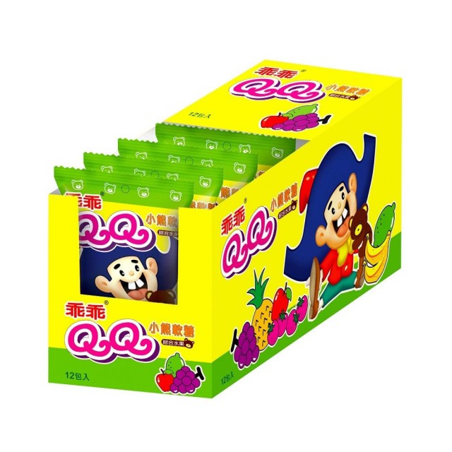 乖乖軟糖-水果小熊 40g/包、12包/盒