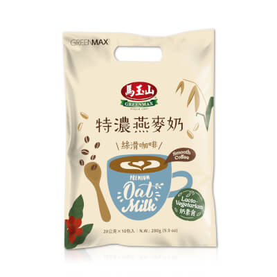 燕麥奶：絲滑咖啡